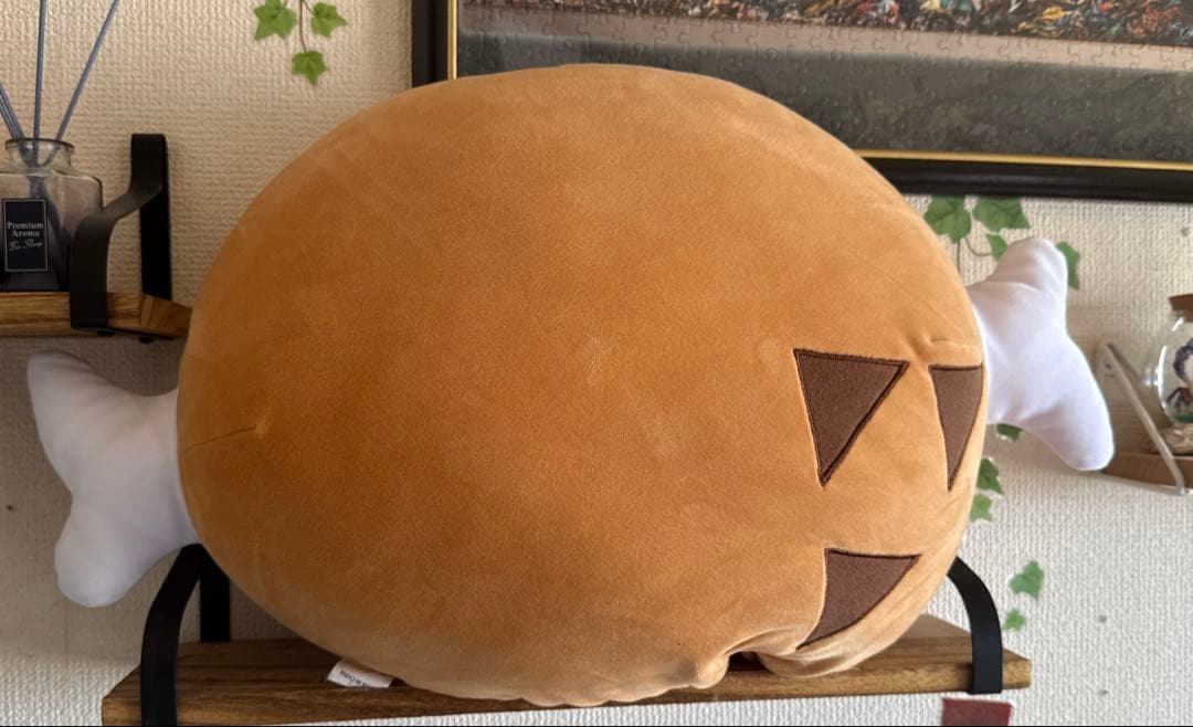 モンスターハンター もちカワクッション 1/1こんがり肉 復刻15周年20周年