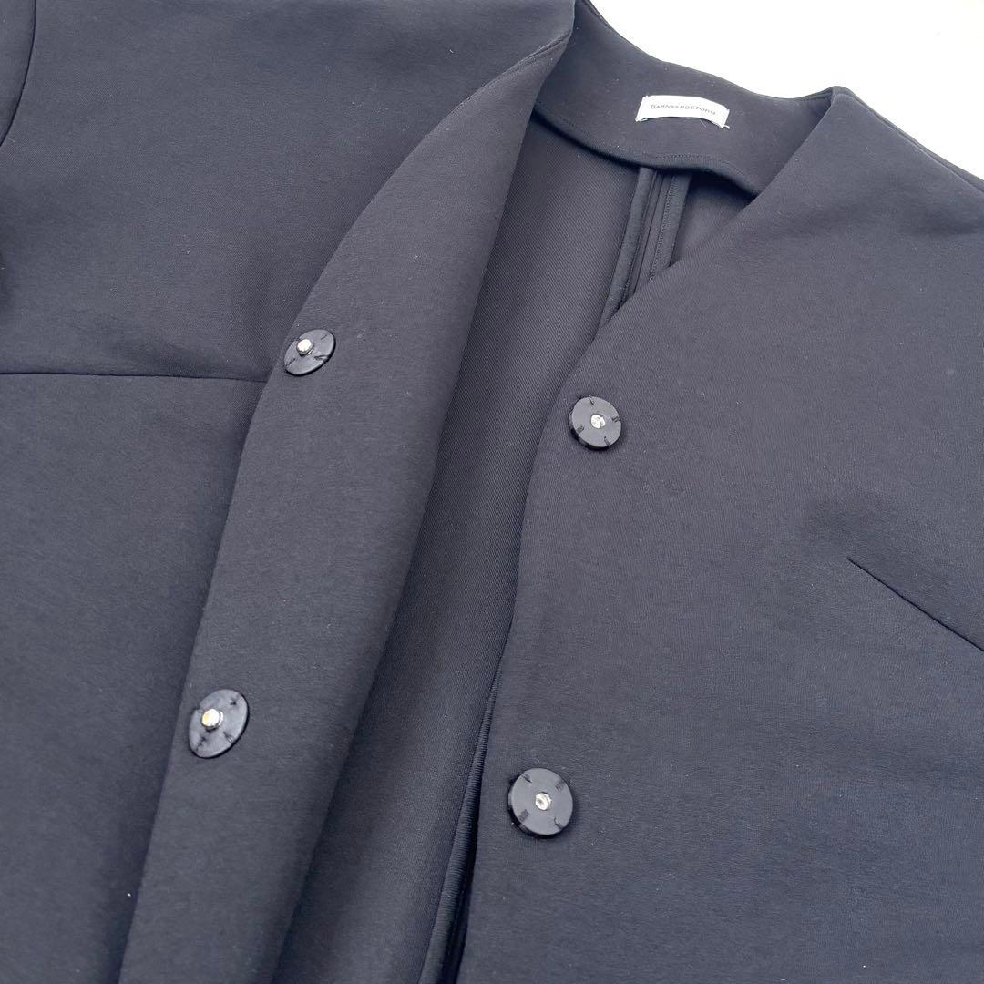 【極美品 WEB限定商品】バンヤードストーム ノーカラーダンボールジャケット 黒