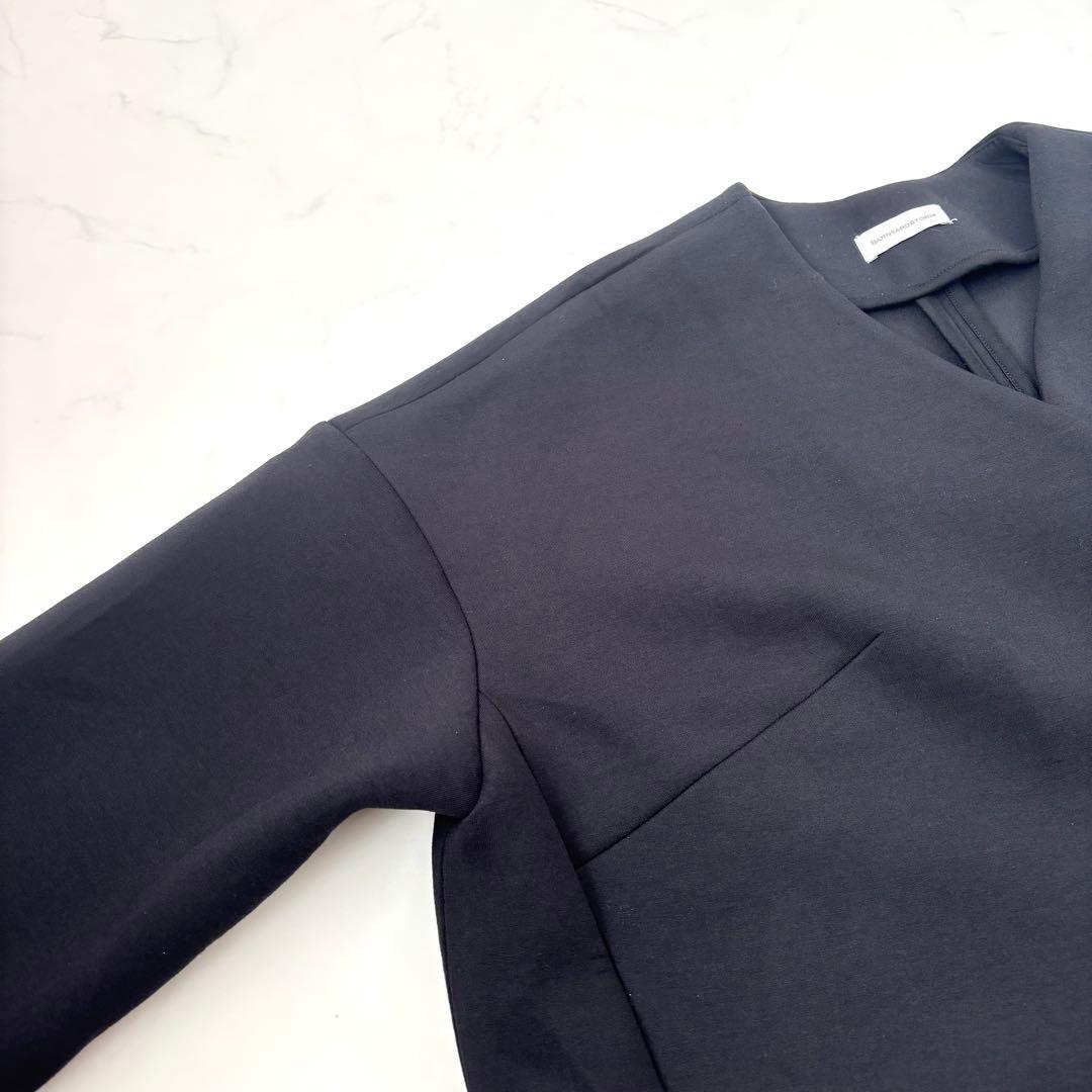 【極美品 WEB限定商品】バンヤードストーム ノーカラーダンボールジャケット 黒