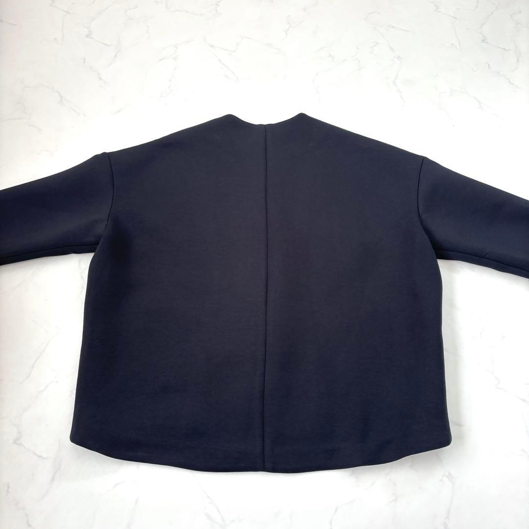 【極美品 WEB限定商品】バンヤードストーム ノーカラーダンボールジャケット 黒