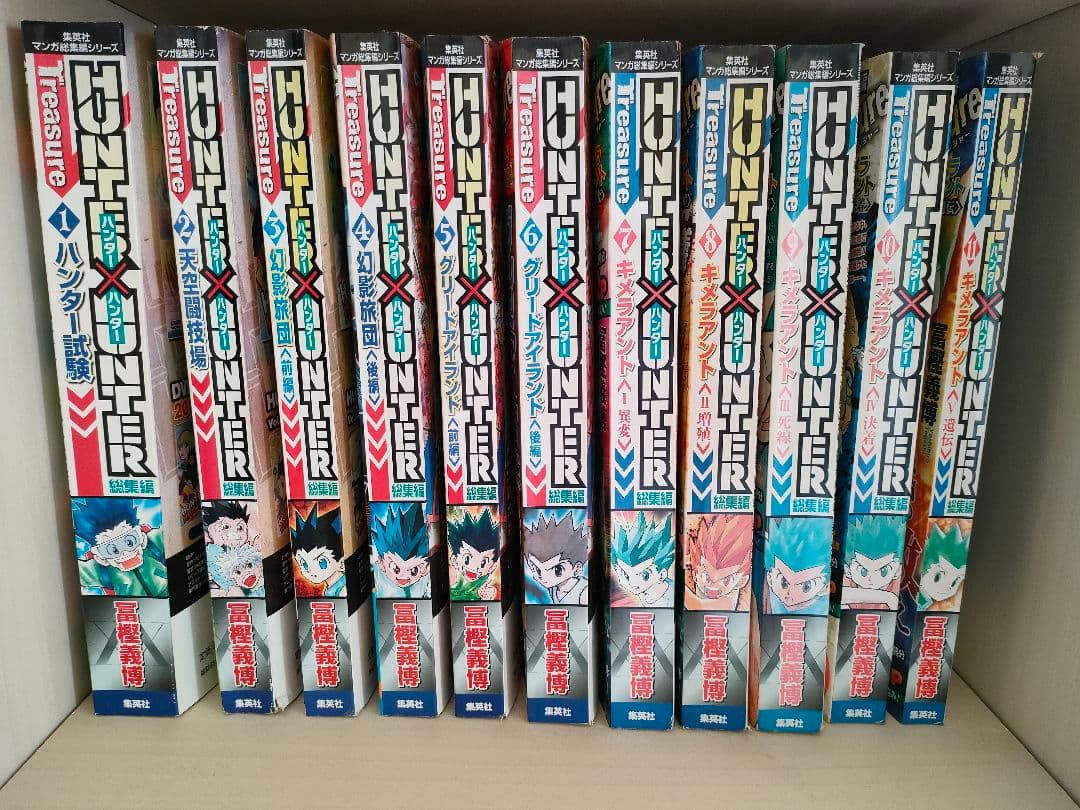ハンター✕ハンター　トレジャー　総集編 全１１冊セット