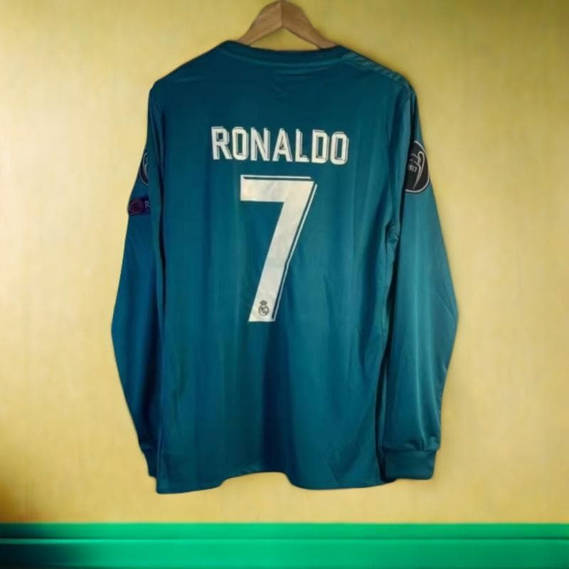 17-18 レアル・マドリード RONALDO 7 長袖 シャツ