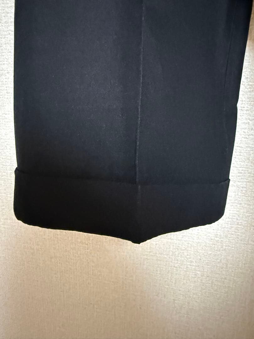 DRIES VAN NOTEN ブラック スーツ 46