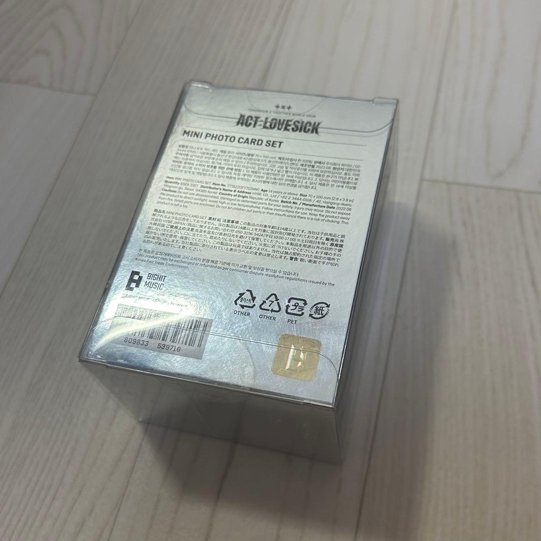 K-POP・アジア txt act:love sick mini photo card set