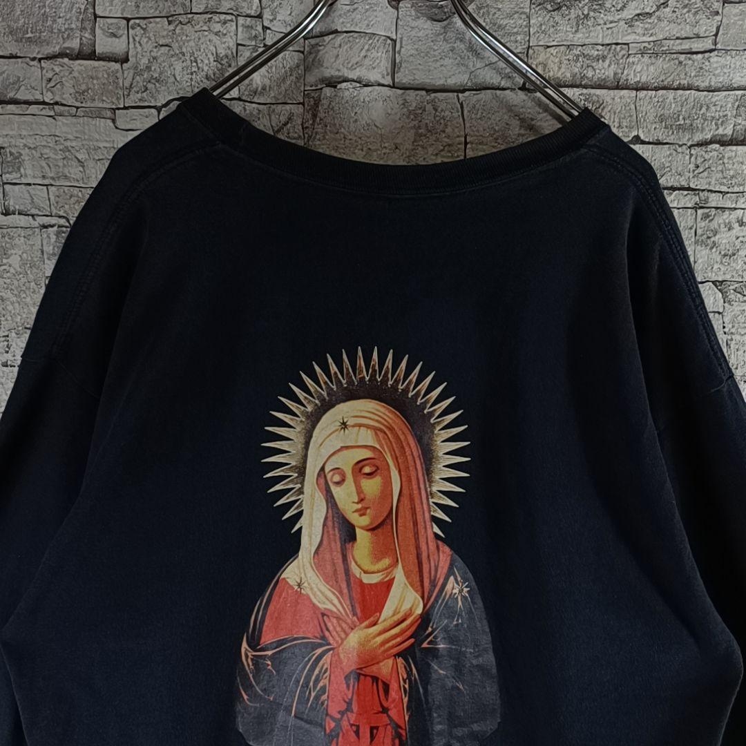 極希少✨WACKOMARIA ワコマリア ロンT 聖母 マリア ブラック XL