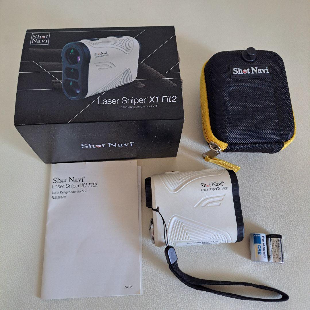 ラウンド用品・アクセサリー ShotNavi Laser Sniper X1 Fit2