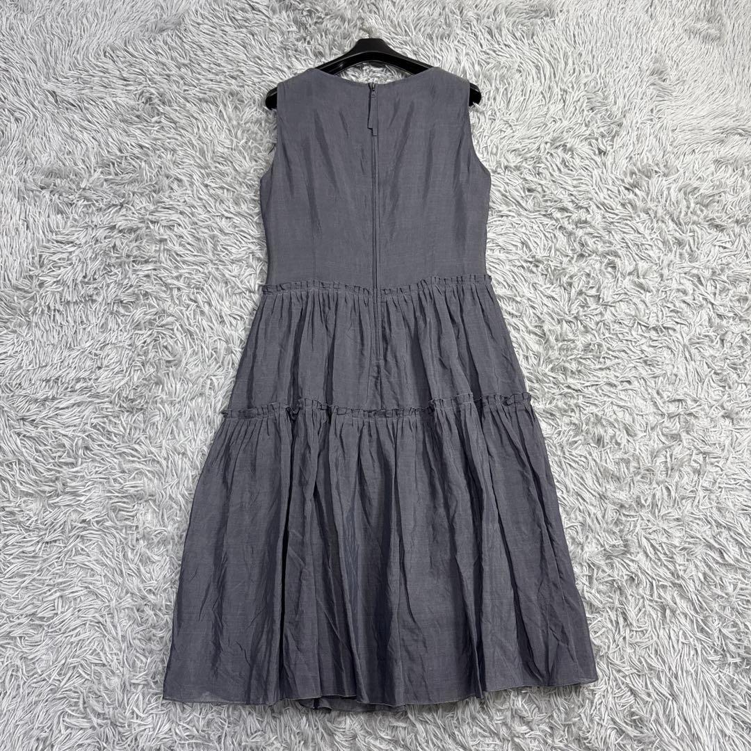 極美品✨フォクシー 定価12万 ティアードワンピース フレンチシアードレス 40