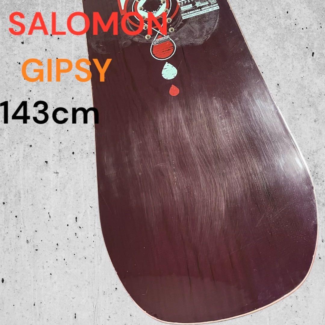 み*C様 スノボ3点セットサロモン143/Flux XS/Burtonミント23