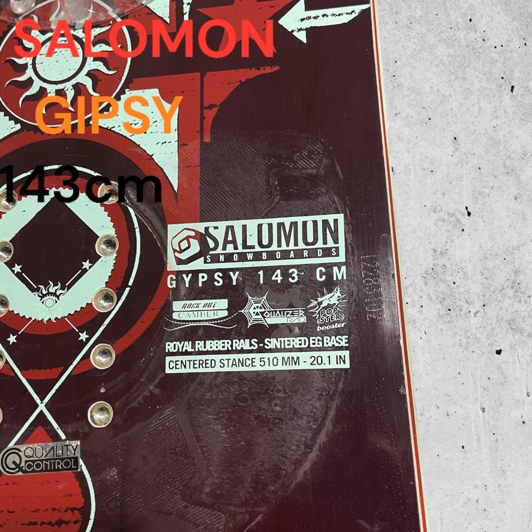 み*C様 スノボ3点セットサロモン143/Flux XS/Burtonミント23