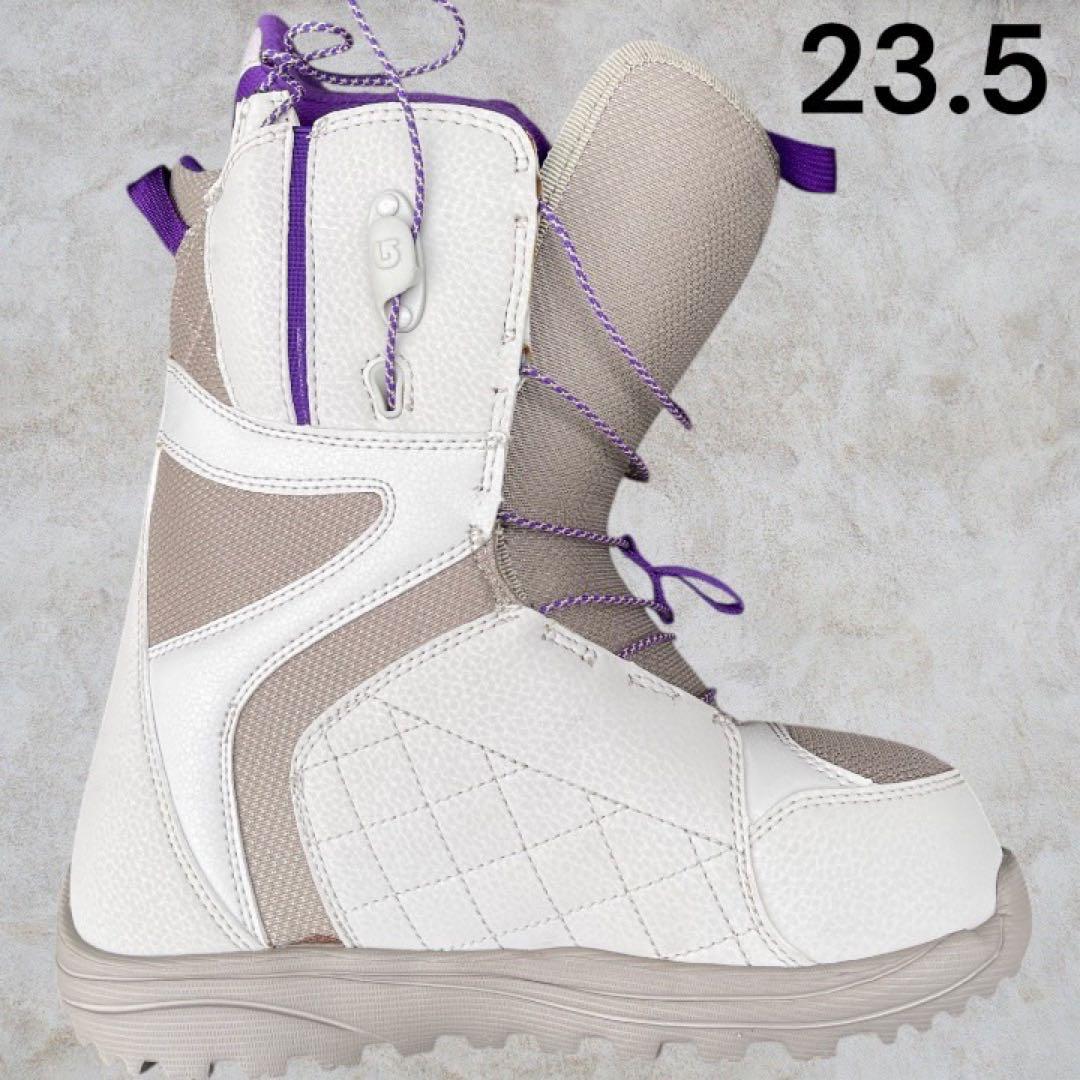 み*C様 スノボ3点セットサロモン143/Flux XS/Burtonミント23