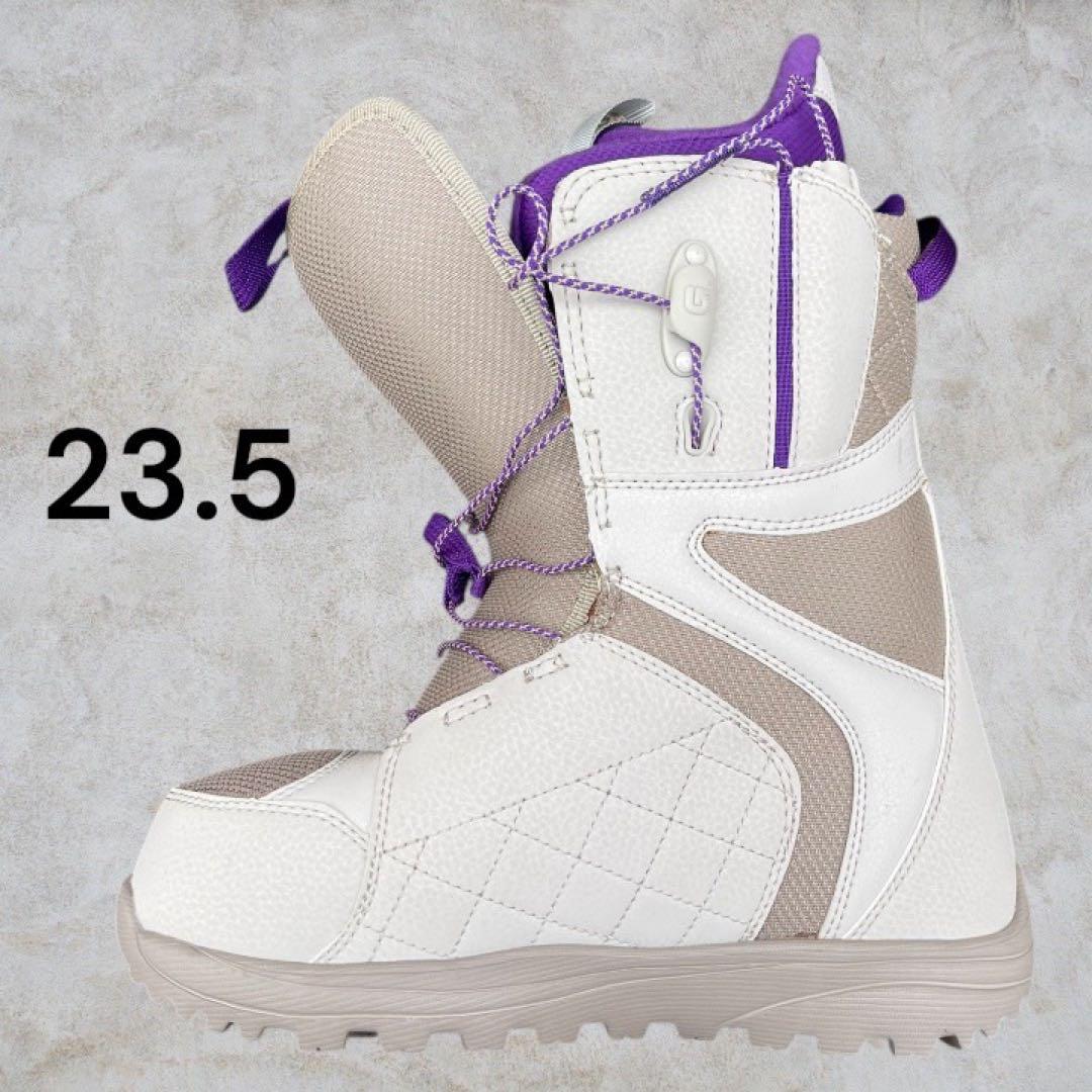 み*C様 スノボ3点セットサロモン143/Flux XS/Burtonミント23