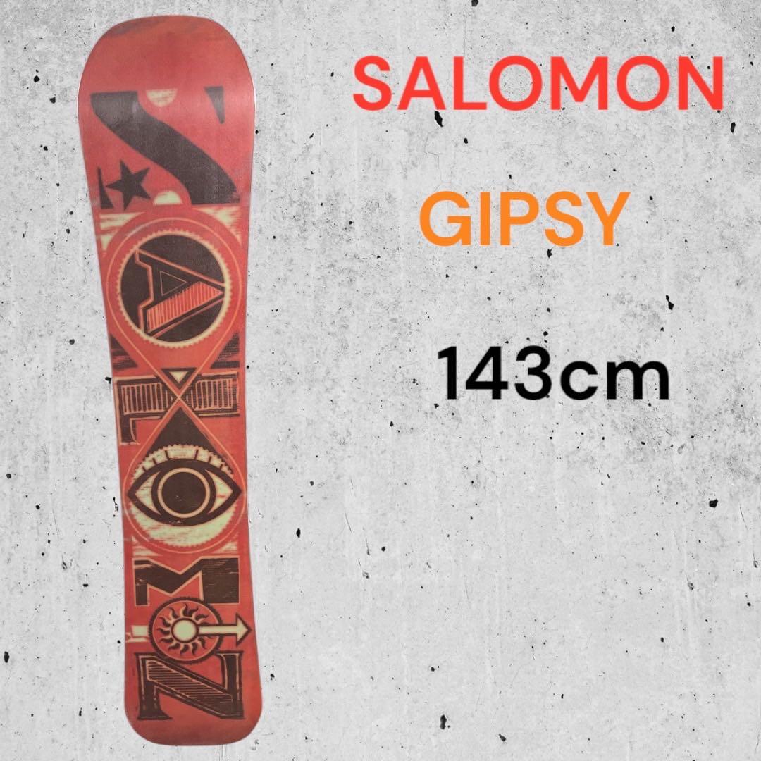 み*C様 スノボ3点セットサロモン143/Flux XS/Burtonミント23