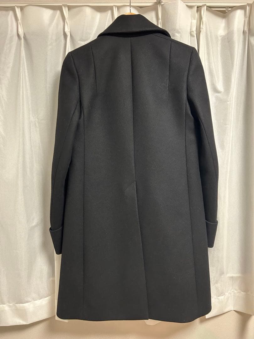 carven ウール　コート　チェスターコート　Mサイズ　ブラック