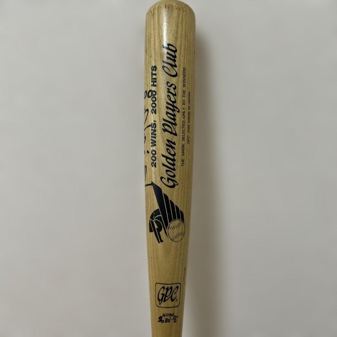 張本勲 3000本安打記念サインバット