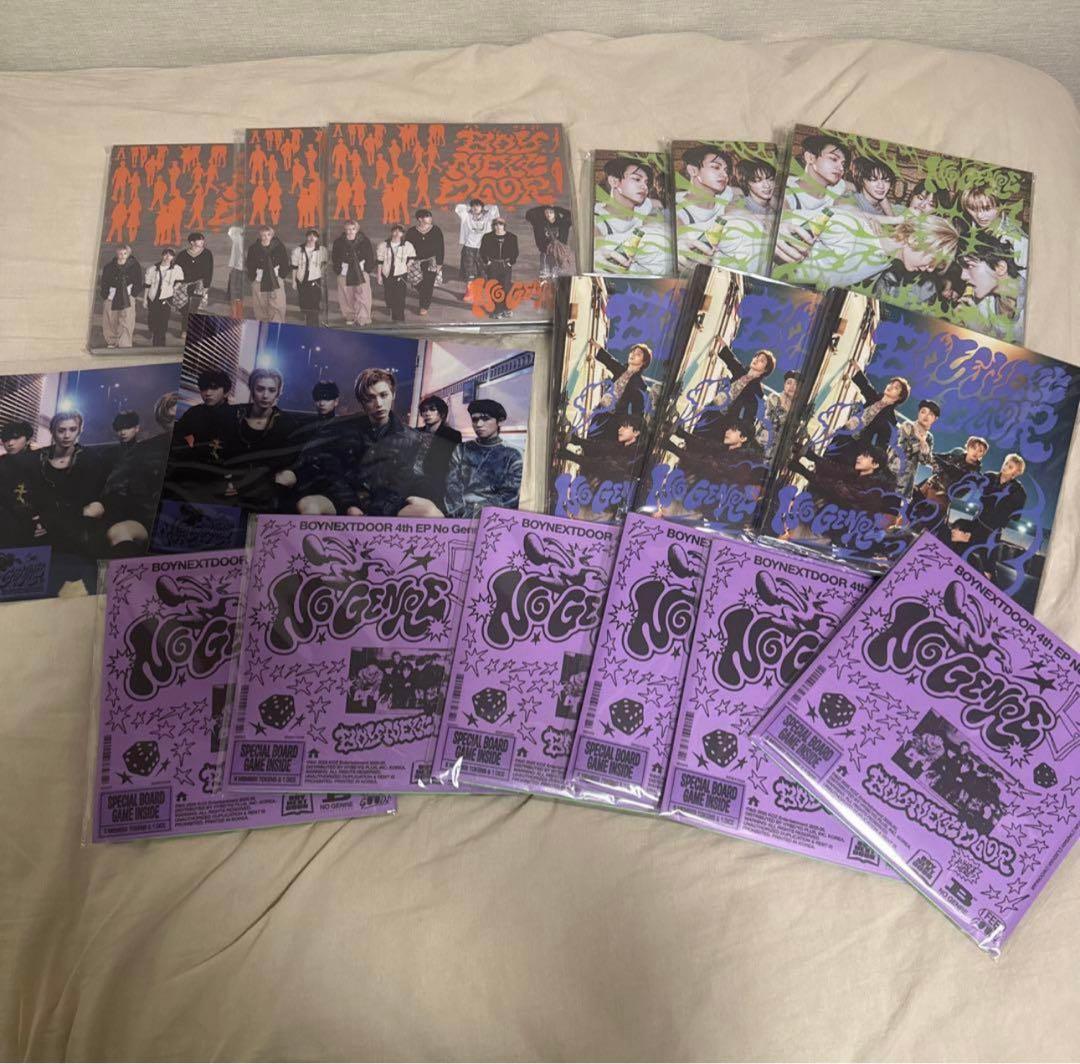 BOYNEXTDOOR No Genre 3形態 6形態セット 新品未開封