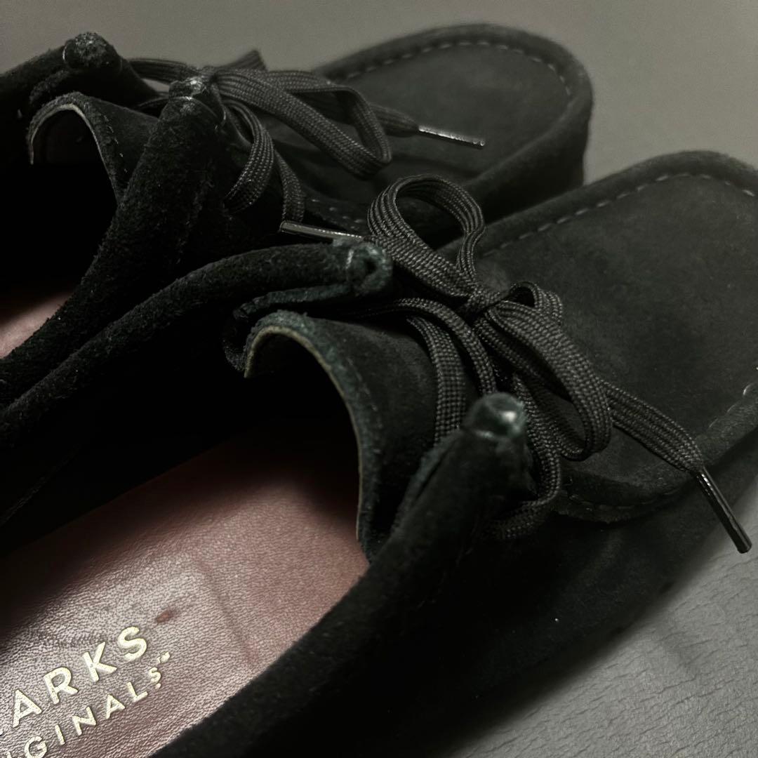 Clarks ワラビー ゴアテックス ブラック 黒 UK7 GTX