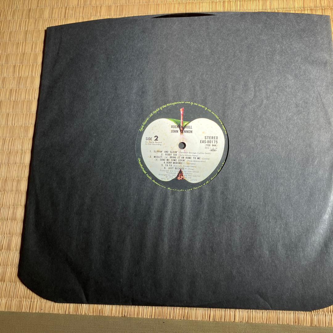 JOHN LENNON ROCK'N ROLL レコー全13曲 廃盤 中古