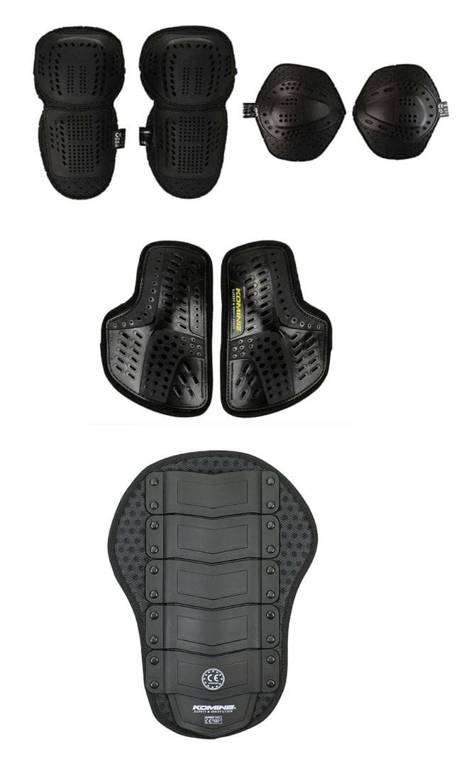 美品 コミネ 防水ライディングジャケット 黒 ゴアテックス ウィンタージャケット