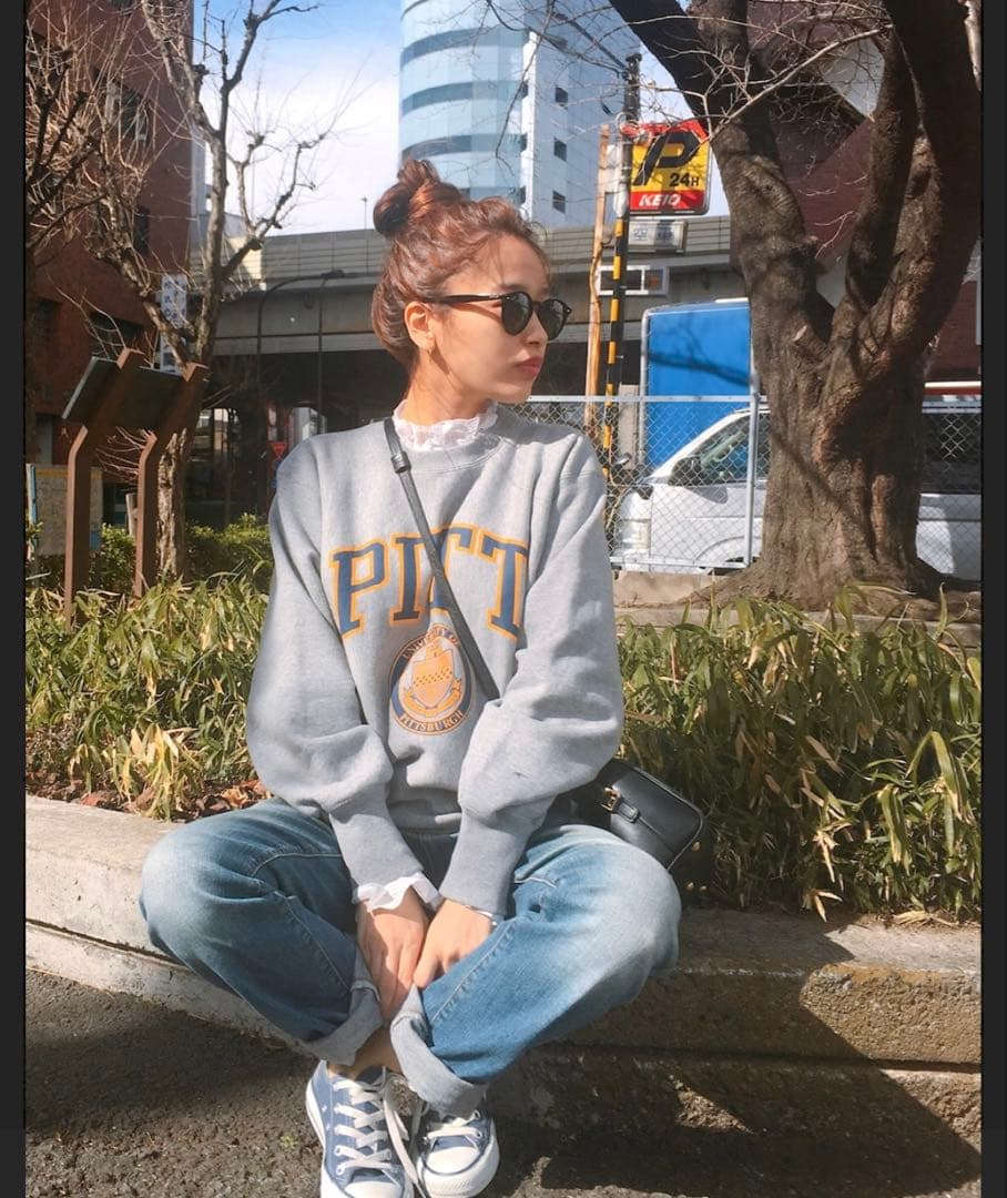 タイムセール　近藤千尋さん着用⭐︎shinzone スウェット