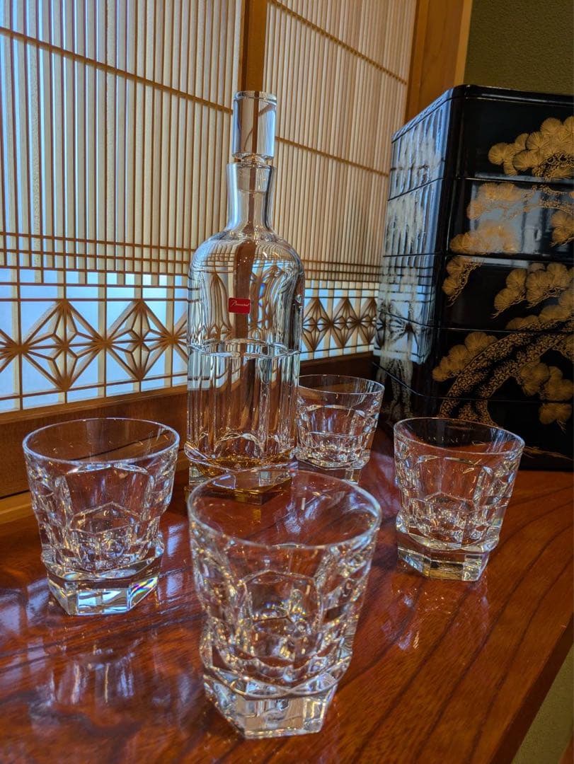 グラス・カップ・酒器 Pandalove Decanter & Tumblers Set.