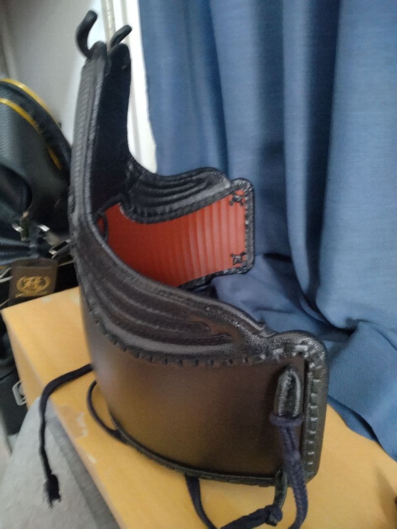 剣道 胴 茶拭漆 三本足 大サイズ