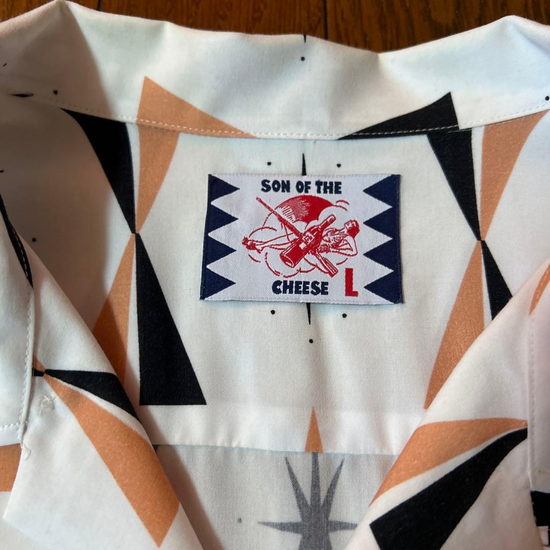 サノバチーズアロハシャツL東洋ロカビリークリームソーダラロッカ