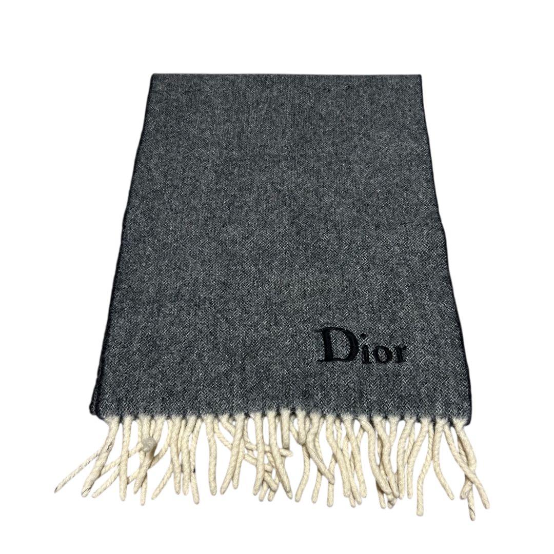 Bon Marché◎ ◆Christian Dior◆ マフラー/グレー