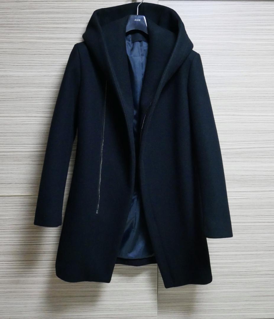 美品☆定価14.3万円 ジュンハシモト　希少カシミヤラップコート　サイズ２（S）