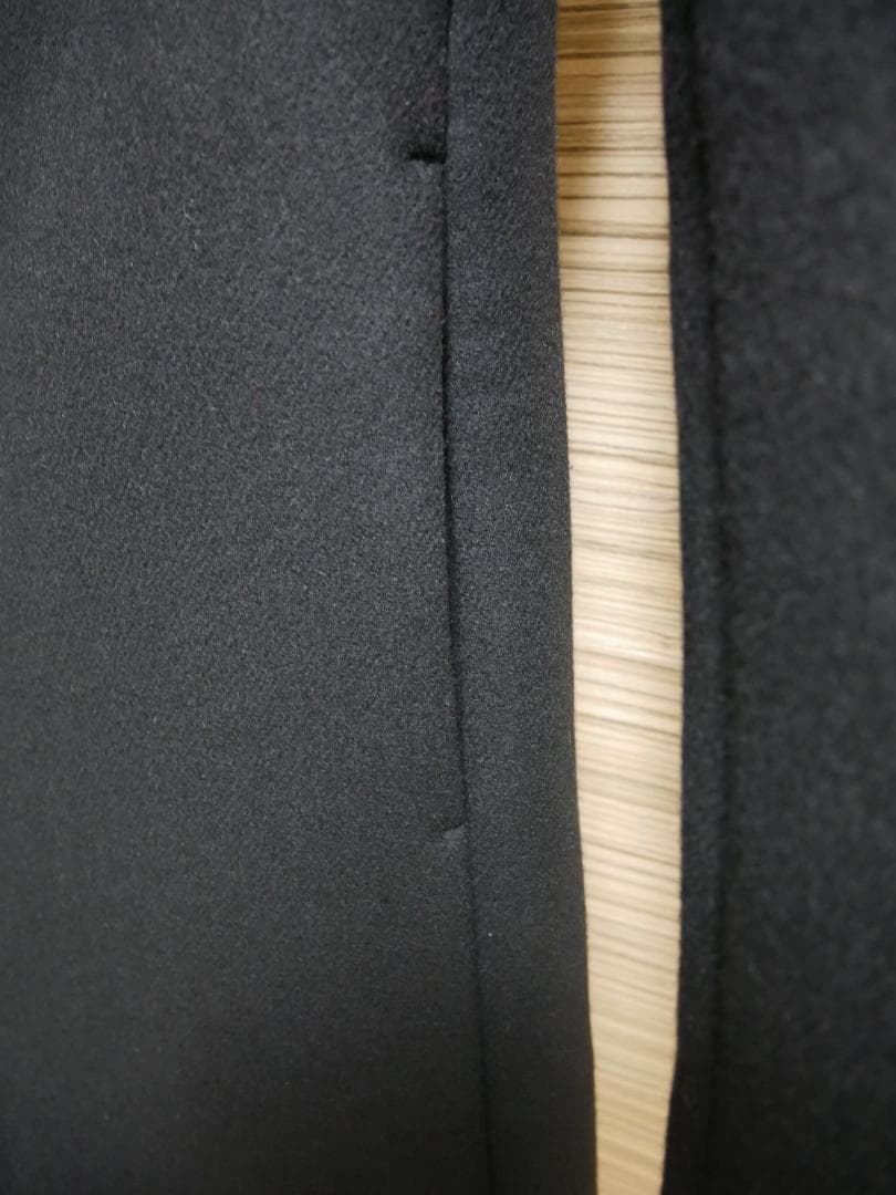 美品☆定価14.3万円 ジュンハシモト　希少カシミヤラップコート　サイズ２（S）