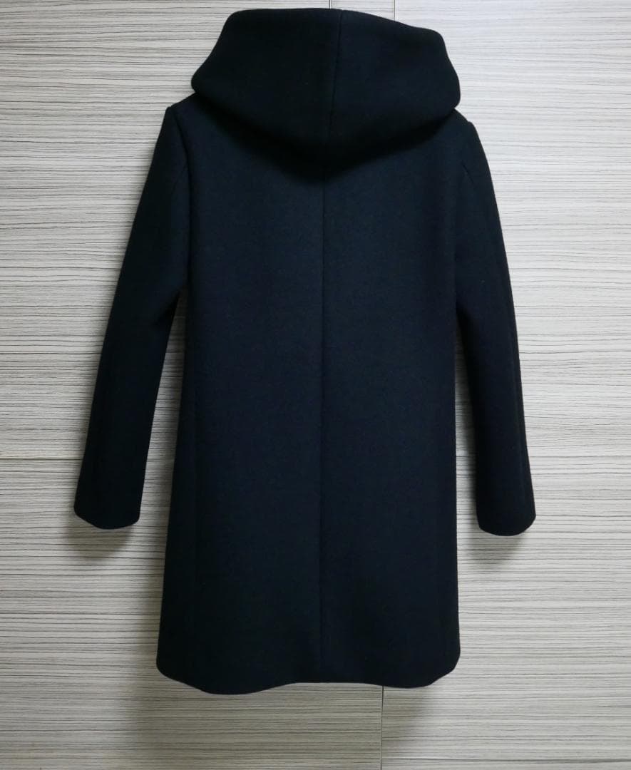 美品☆定価14.3万円 ジュンハシモト　希少カシミヤラップコート　サイズ２（S）