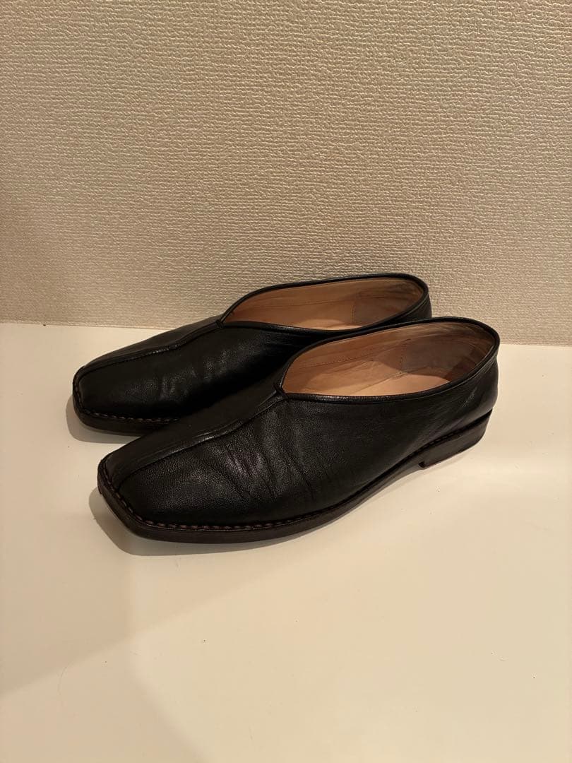 靴 LEMAIRE FLAT PIPED SLIPPER 42