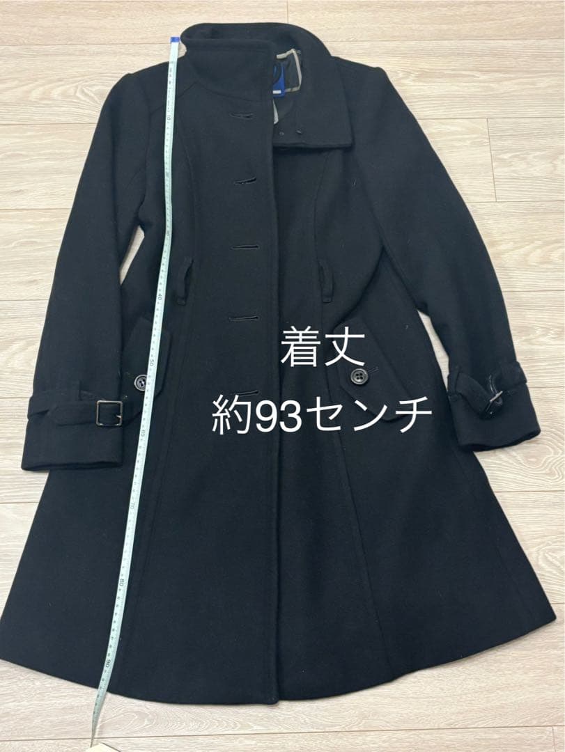 ！再値下！バーバリー ブルーレーベル ウールコート 40