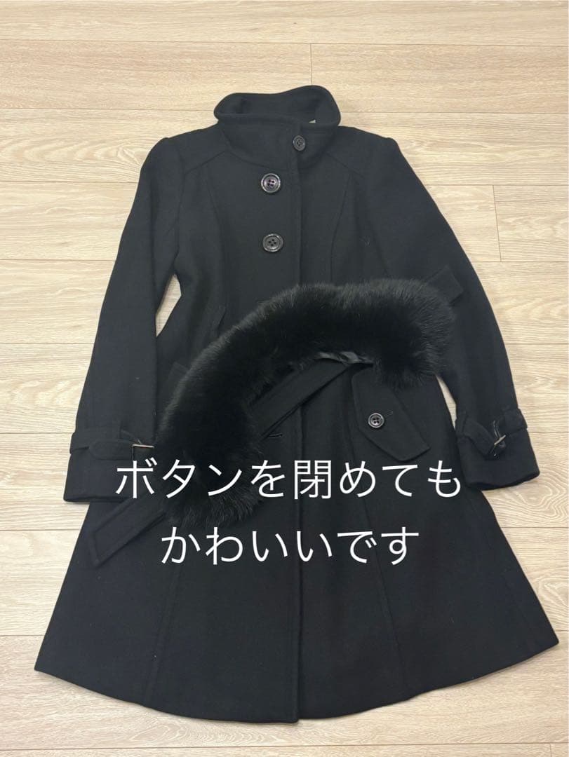 ！再値下！バーバリー ブルーレーベル ウールコート 40