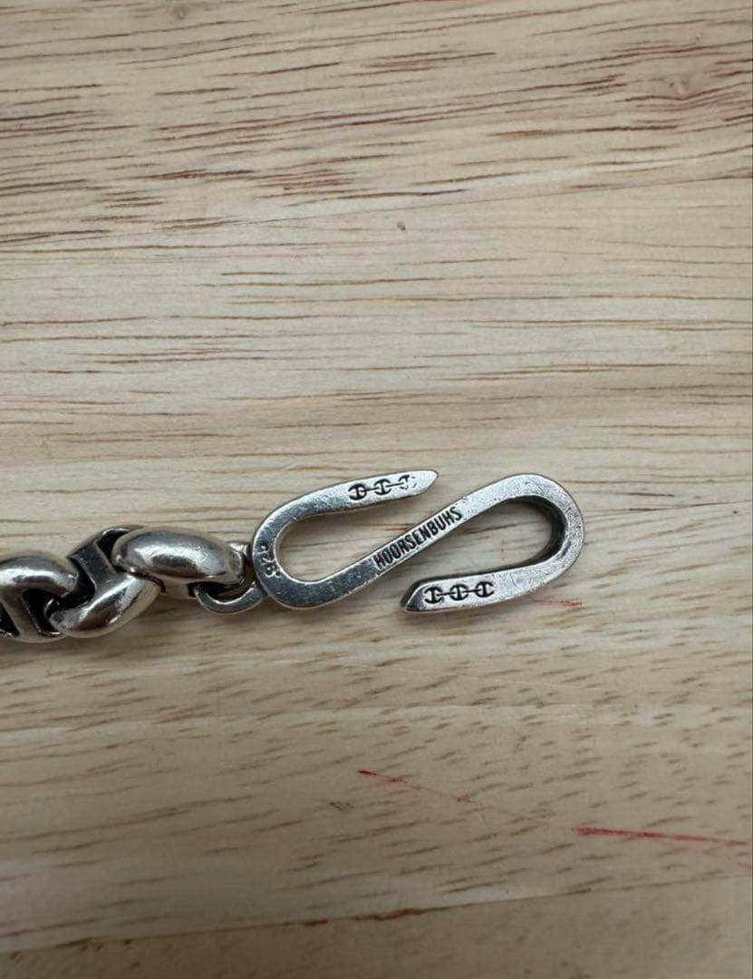 希少廃盤モデル　ホーセンブース　ウォレットチェーン 10mm 15inch