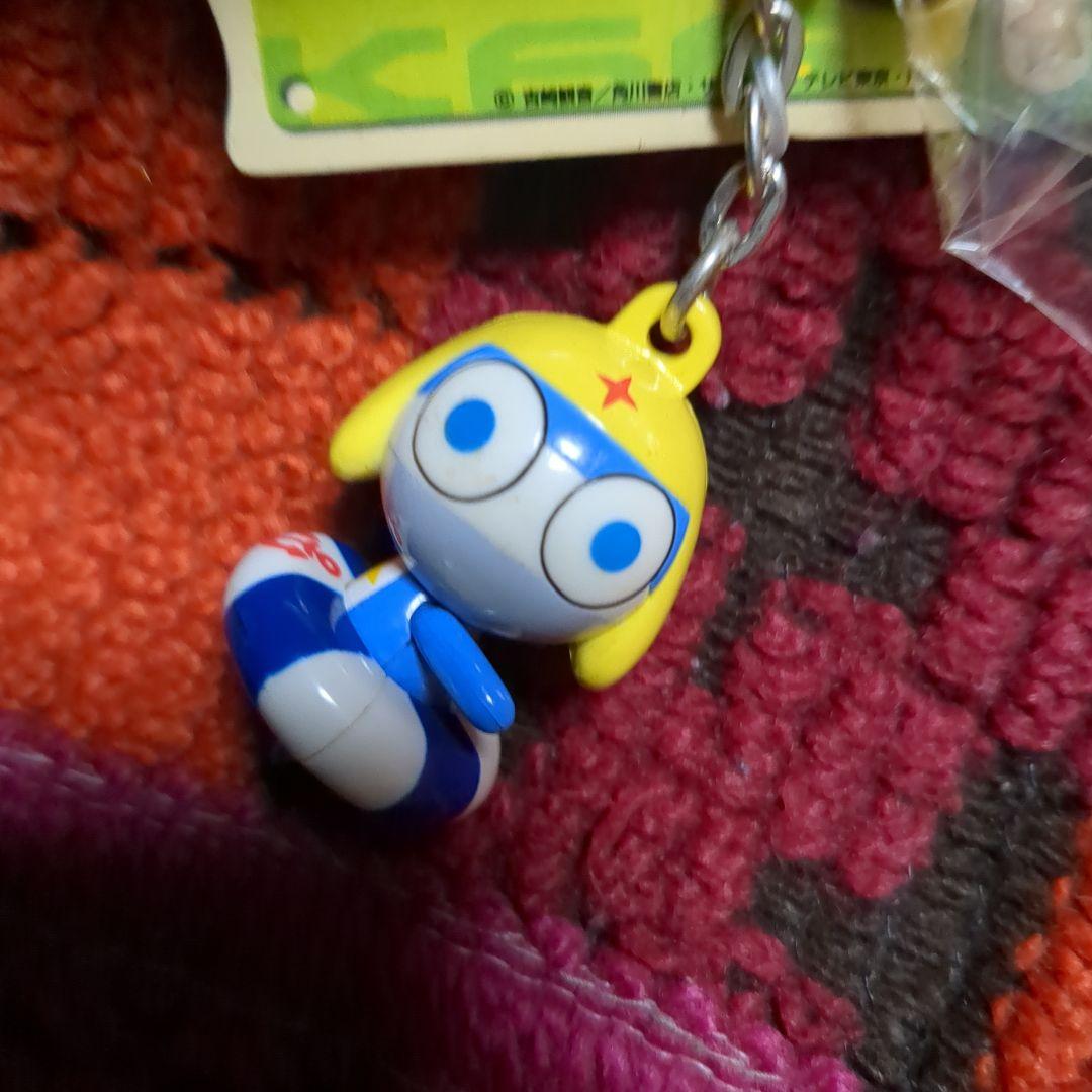 d*9様 ケロロ軍曹★訳あり★【レトロ】ちびケロキーホルダー ５個セット【２00