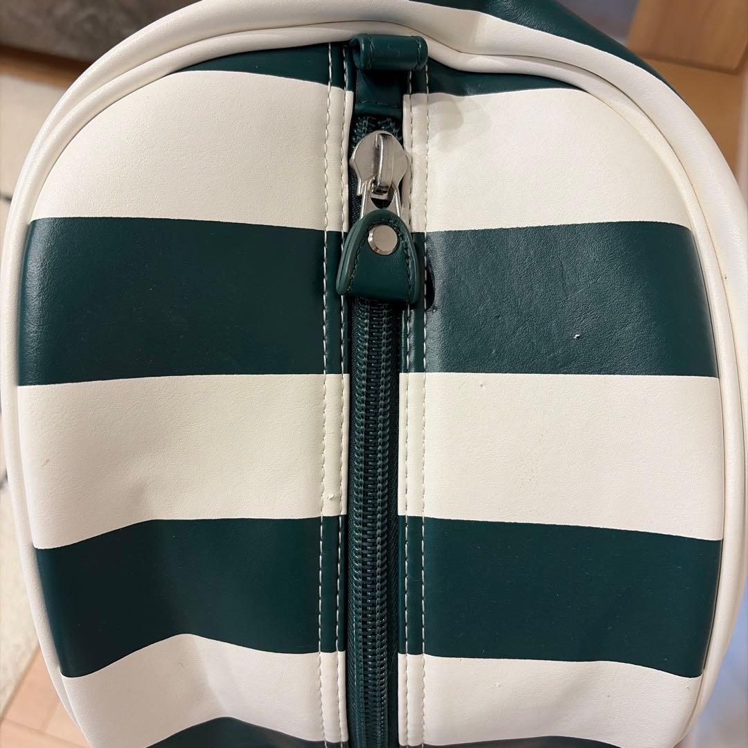 パーリーゲイツ　マーケット　ボーダー　グリーン　スタンドキャディバッグ