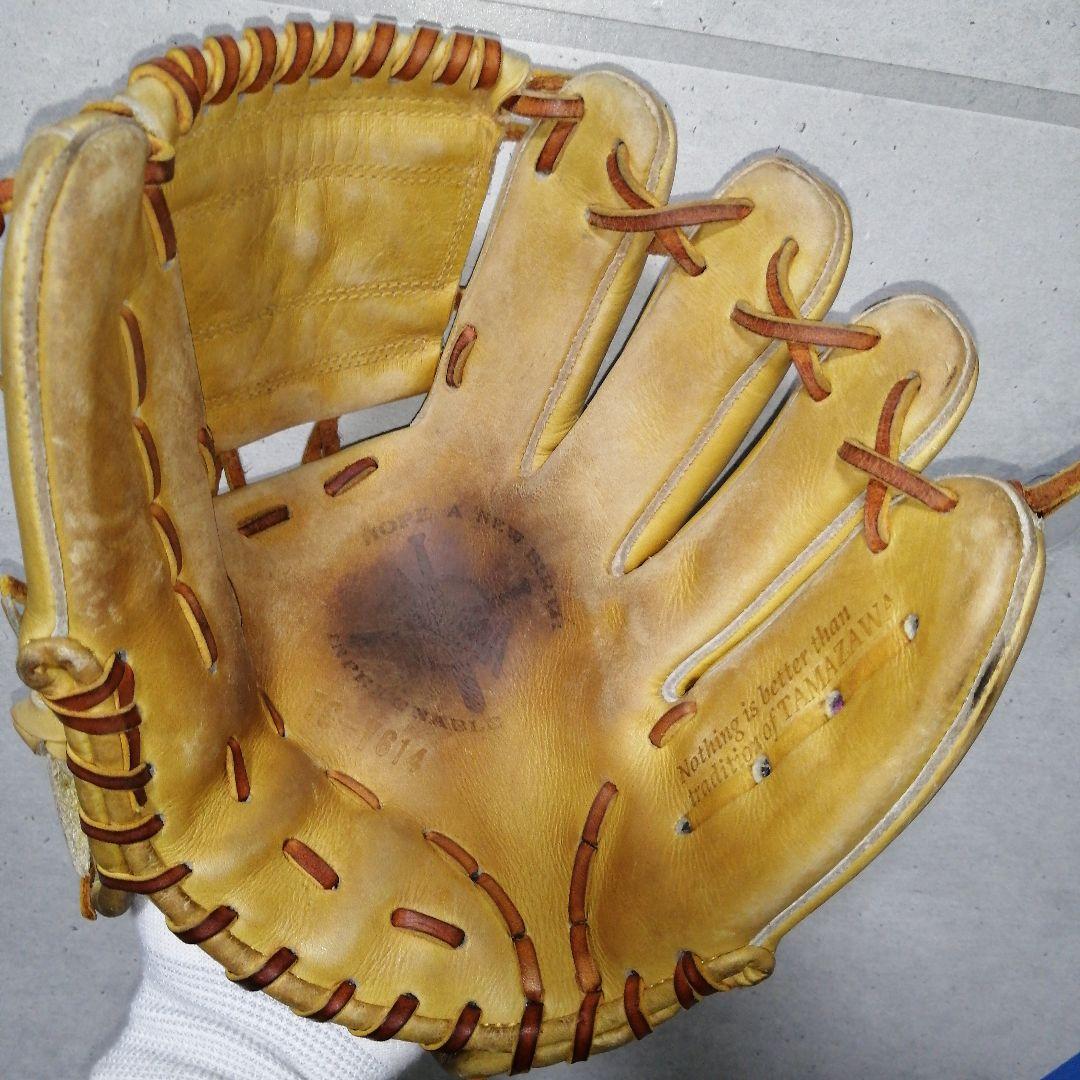 玉澤　TAMAZAWA 内野　グローブ 茶系　軟式　タマザワ