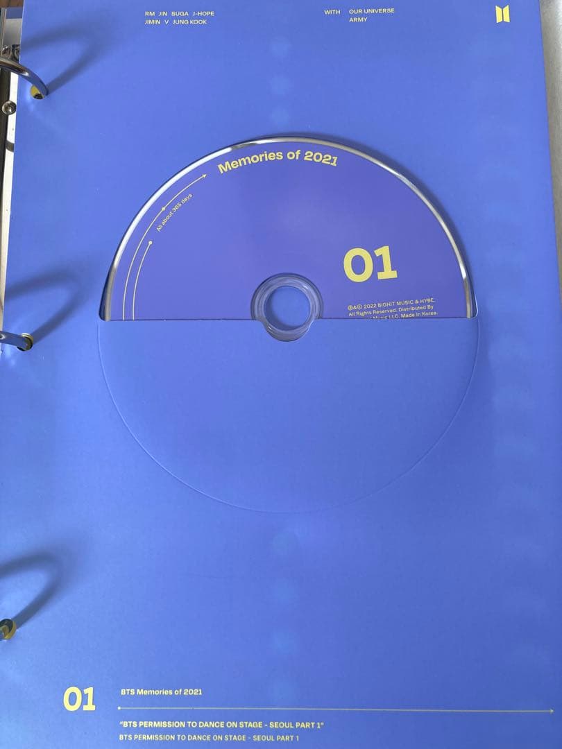 BTS 2021MEMORIES メモリーズ ジョングク