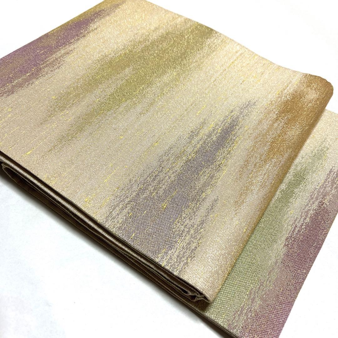 おまけあり❤︎ 西陣織　綴れ帯　全通袋帯