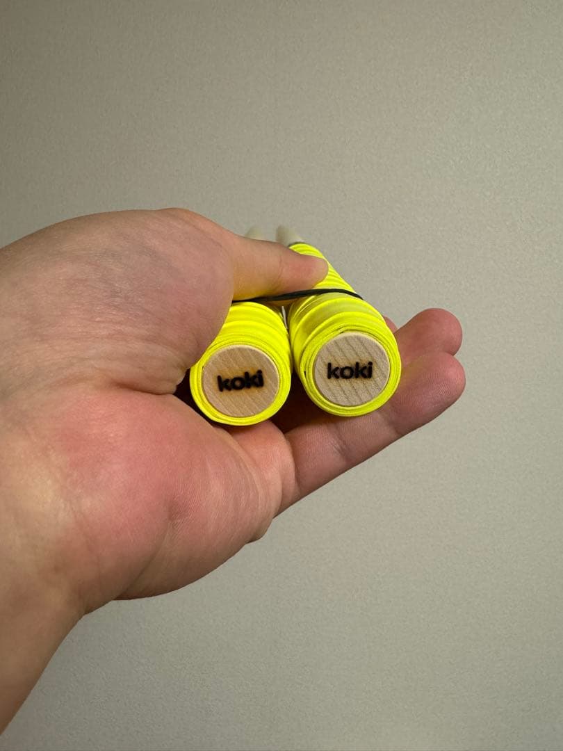 【かず様】 太鼓の達人 マイバチ 米ヒバ2セット