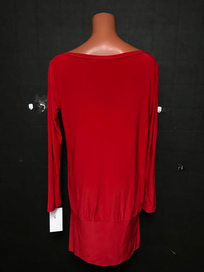 【クリスアンクローバー】赤トップスワンピース3622