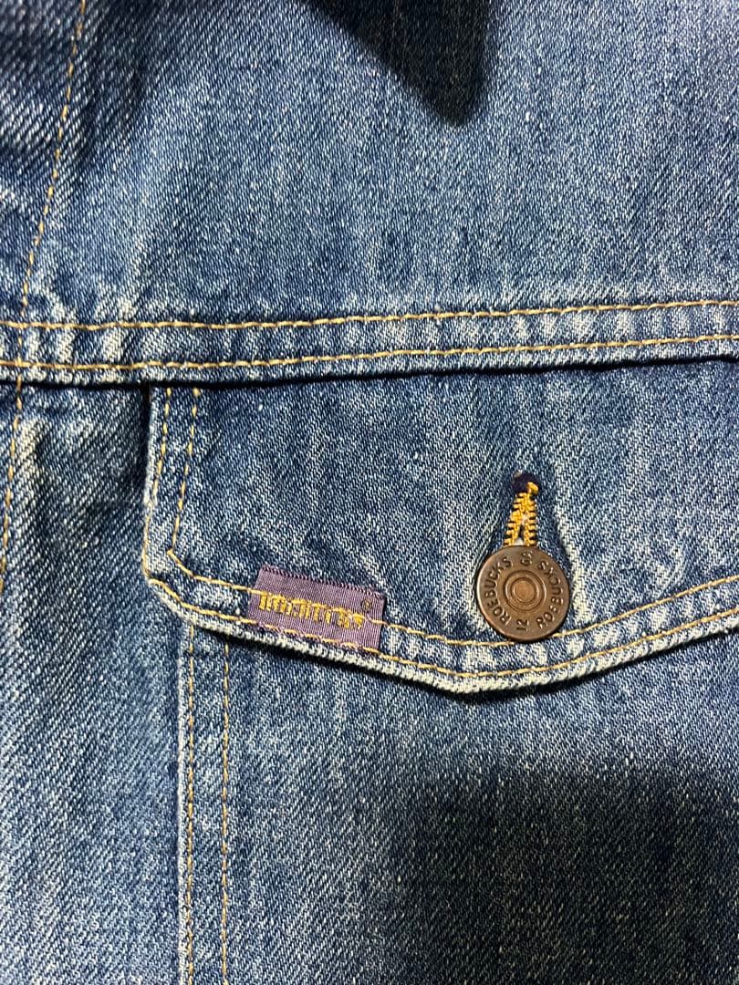 24時間以内発送レア物SEARS シアーズ60sデニムジャケットヴィンテージ