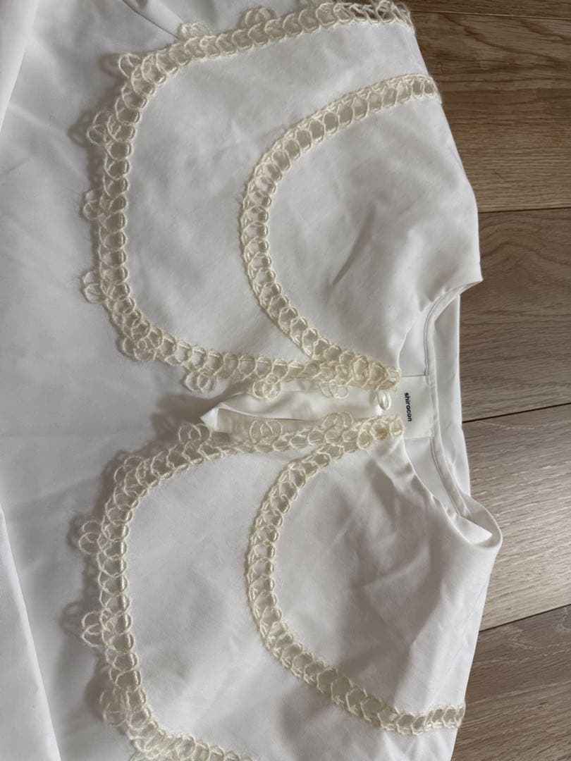 Yori shirocon ループ刺繍ロングスリーブ36