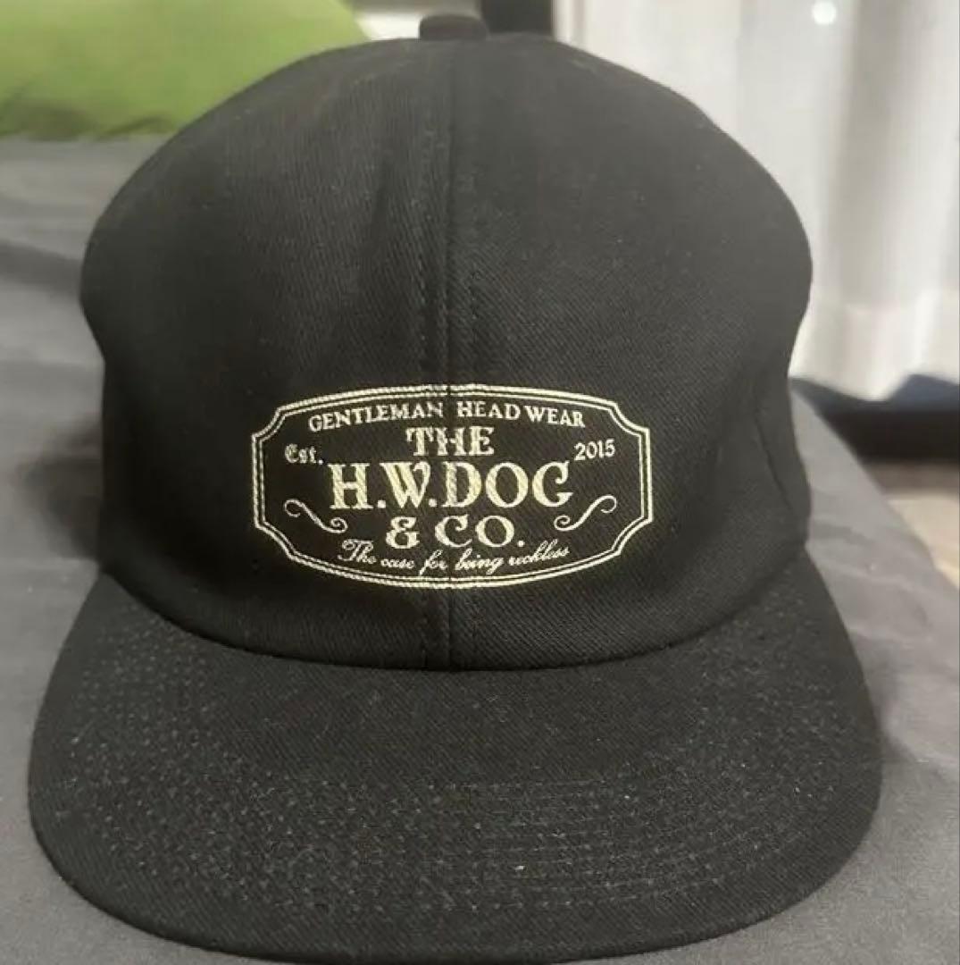 H.W.DOG&CO. ブラックキャップ サイズ36