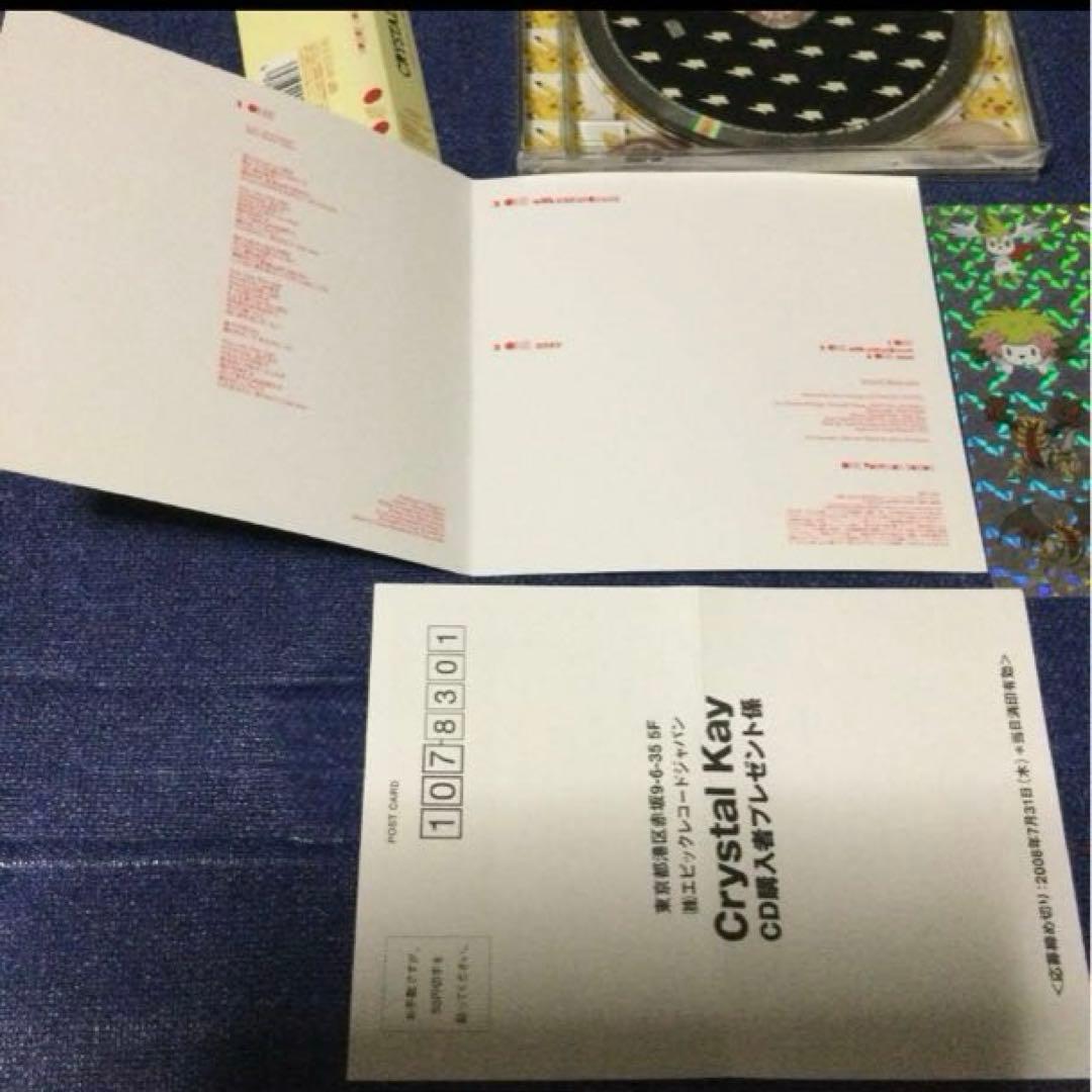 Pokemon クリスタルケイ　.ONE シングル　ポケモン　初回盤　アニメCD