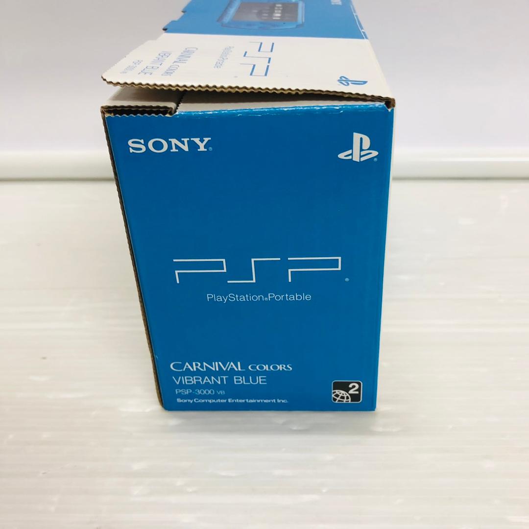 ★未使用品★極美品PlayStationバイブラントブルーPSP3000PB★訳