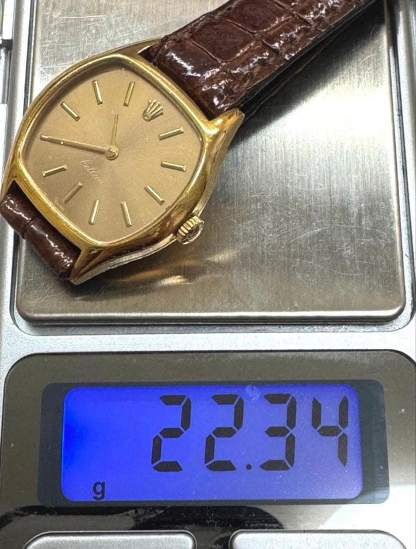 ロレックス ROLEX ヴィンテージ チェリーニ K18YG 1600 手巻き