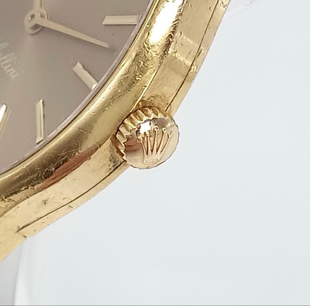 ロレックス ROLEX ヴィンテージ チェリーニ K18YG 1600 手巻き