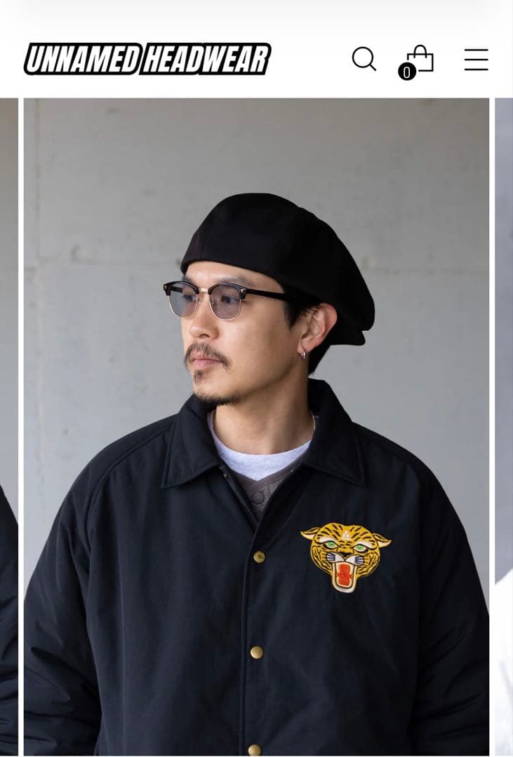 まさよし UNNAMED HEADWEAR キャスケット