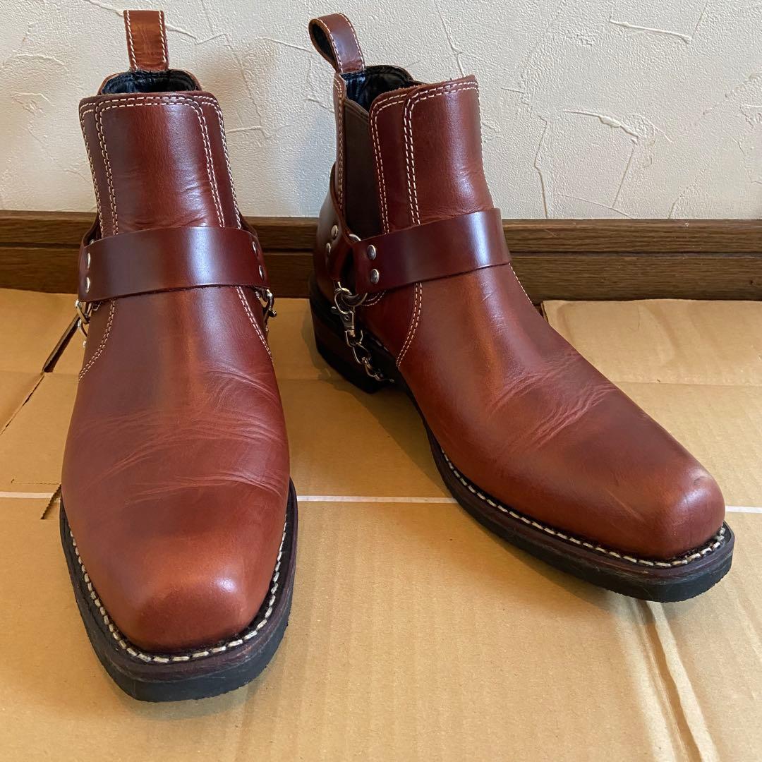 L*s様 アルファインダストリーズ サイドゴアブーツ リングブーツ メンズ